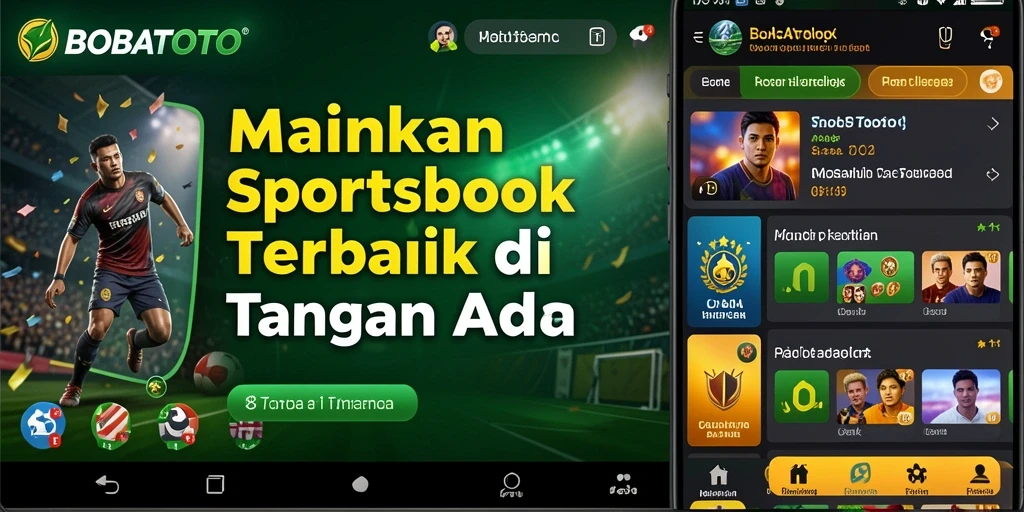Tampilan menarik dari gameplay Sportsbook BOBATOTO.