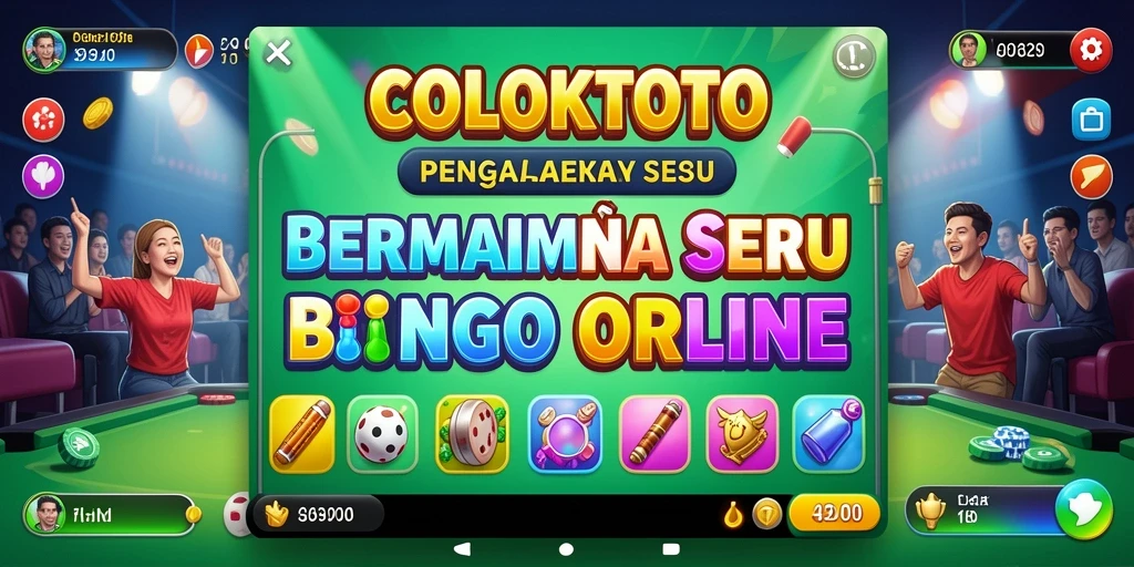 Tampilan menarik dari gameplay COLOKTOTO yang penuh warna dan semangat.