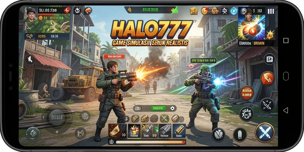 Gameplay seru HALO777 yang mendebarkan dan interaktif.