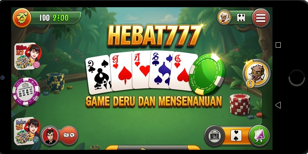 Tampilan gameplay seru HEBAT777 dengan grafis yang menarik.