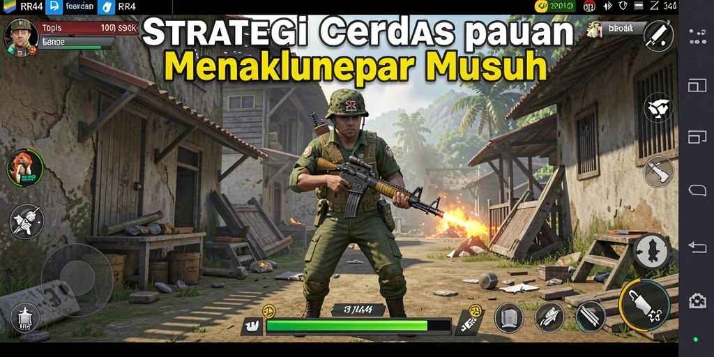 Tampilan gameplay RR44 yang menarik dan strategis.