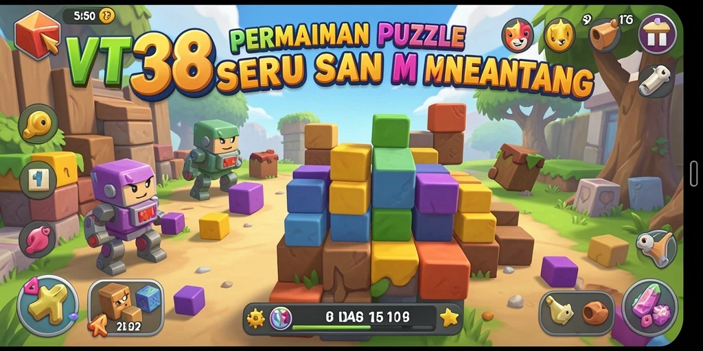 Tampilkan gameplay VT38 yang menggugah semangat dan menantang.